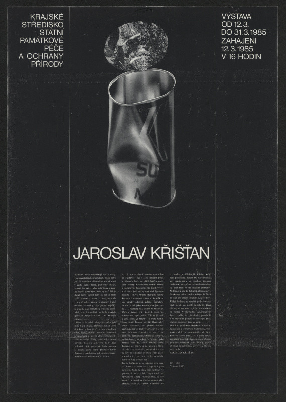 neznámý - Výstava Jaroslav Křišťan
