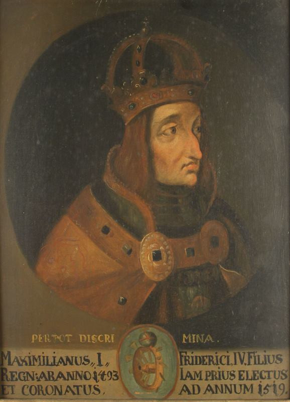 neznámý malíř středoevropský - Maxmilián I. Habsburský