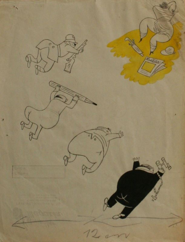 František Bidlo - Karikatura