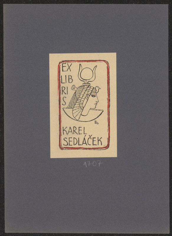 František Doubrava - Ex libris Karel Sedláček