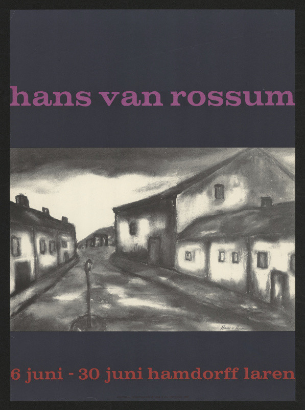 neznámý - Hans van Rossum