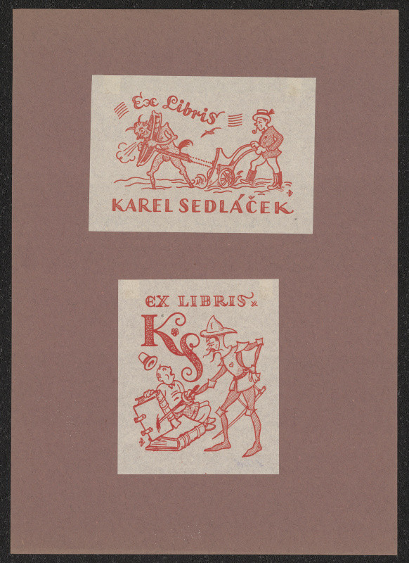 Leo Brož - Ex libris Karel Sedláček
