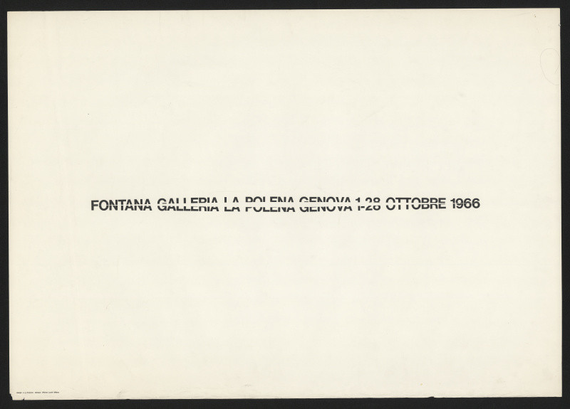 A. G. (Angiolo Giuseppe) Fronzoni - Fontana