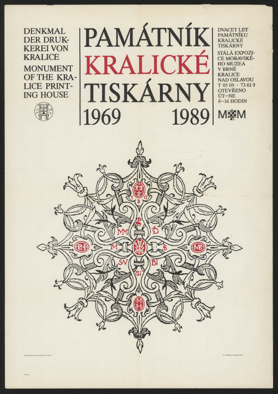 Vítězslav Švalbach - Památník Kralické tiskárny 1969-1989