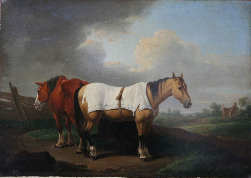 Johann Dallinger von Dalling /1782 - Koně v krajině