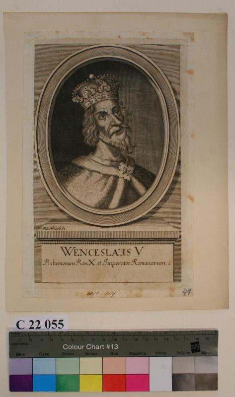 Antonín Birckhart - Wenceslaus  V.  Bohemorum  Rex  X.