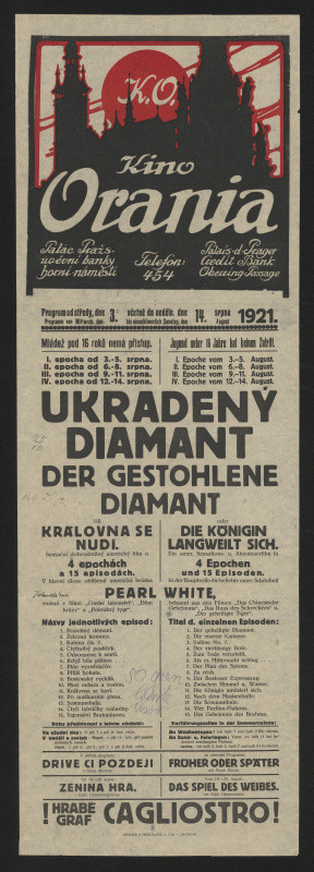 neznámý - Kino Urania, Ukradený diamant