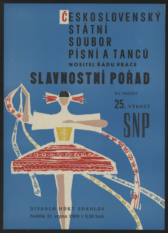 neznámý - Československý státní soubor písní a tanců Sokolov 1969
