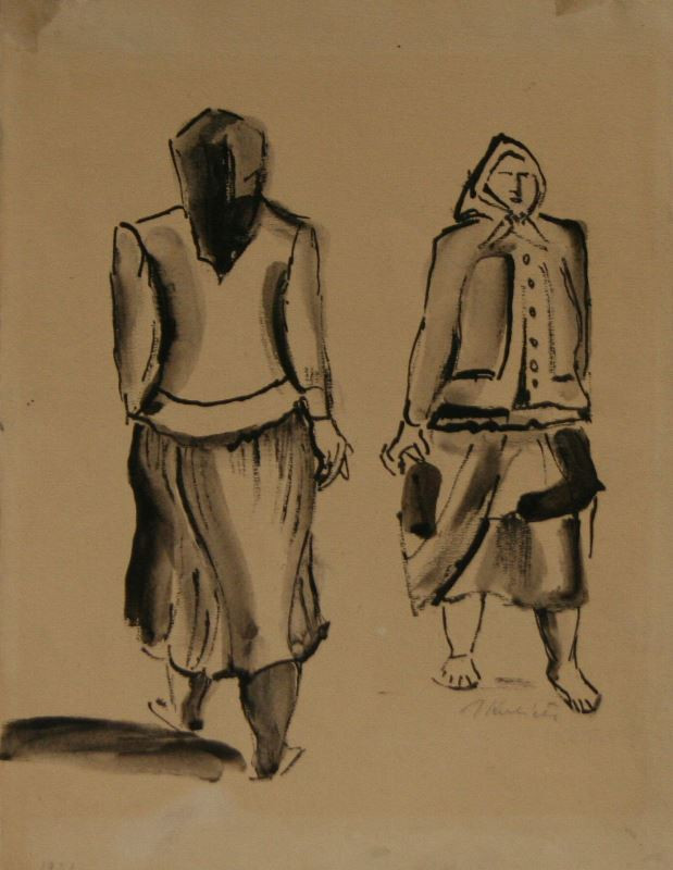 Josef Kubíček - Studie dvou žen