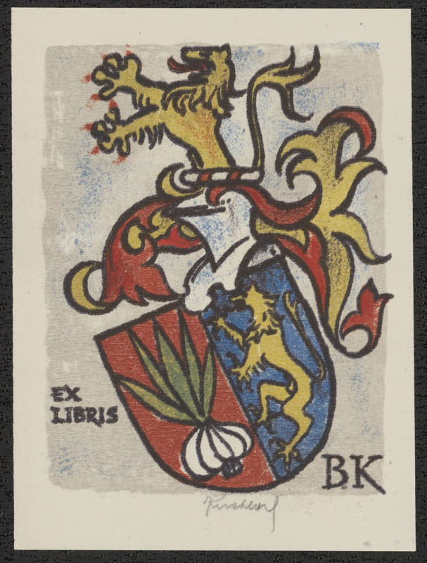 Bohuslav Knobloch - EXLIBRIS BK