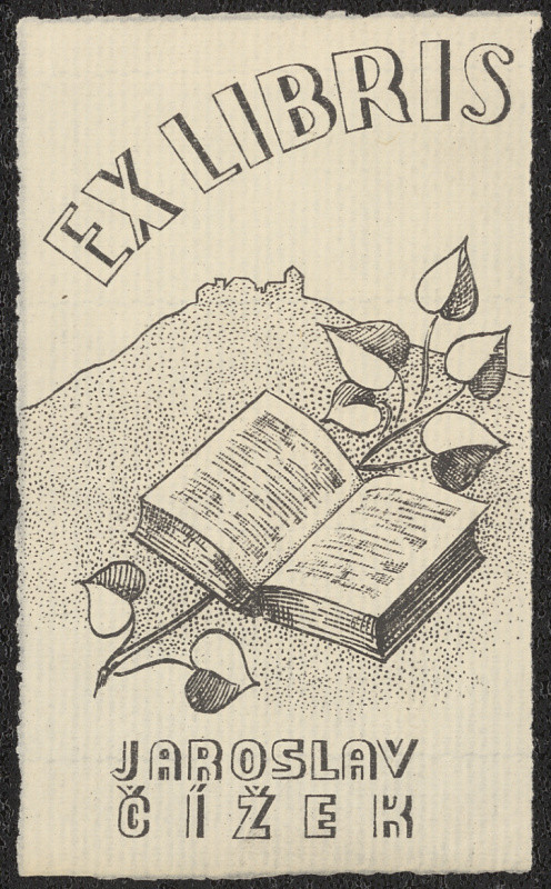 Jindřich Mahelka - Ex libris Jaroslav Čížek