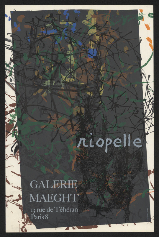 Jean Paul Riopelle - Riopelle, galerie Maeght