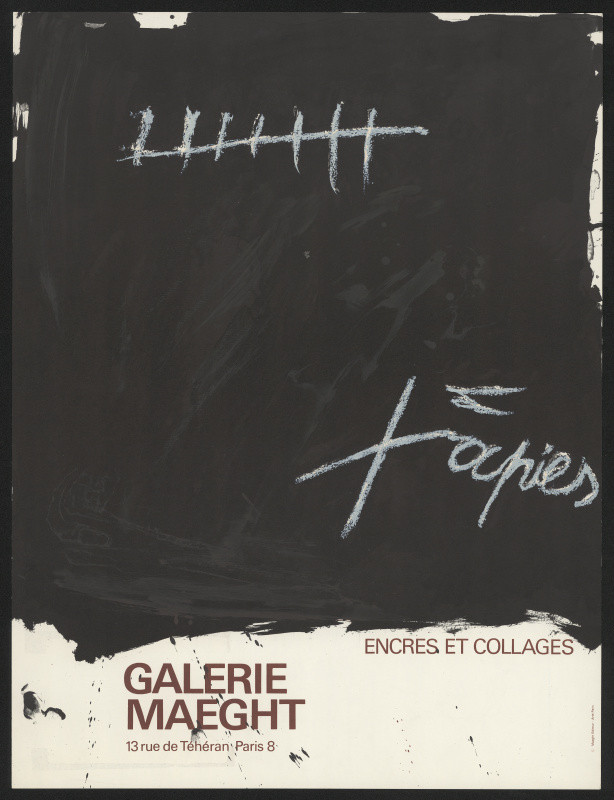 Antoni Tapies - Tapies, Galerie Maeght