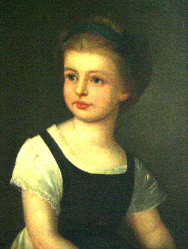 Ferdinand Waldmüller - Děvčátko (Poprsí dívky)