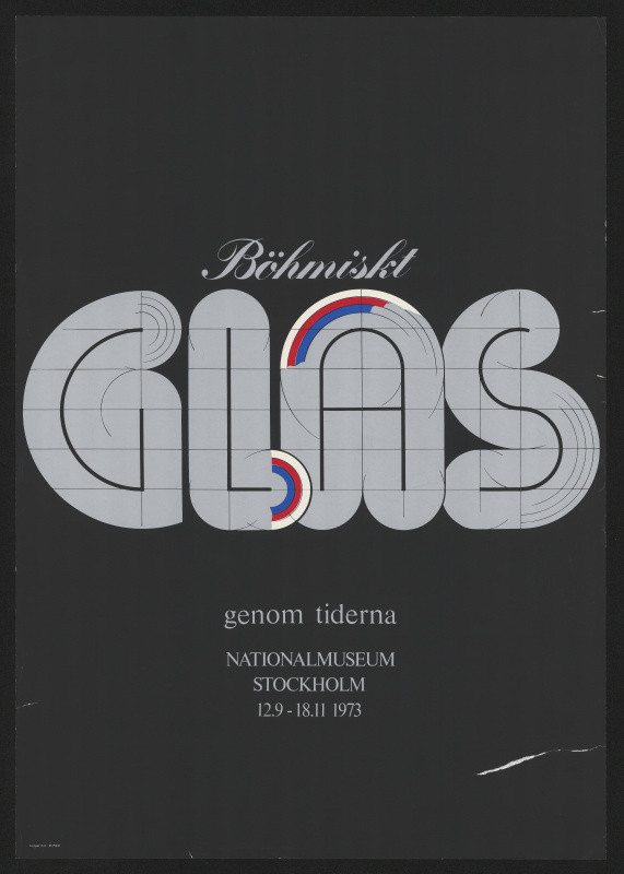 Zdeněk Ziegler - Böhmiskt glas, Nationalmuseum Stockholm 1973