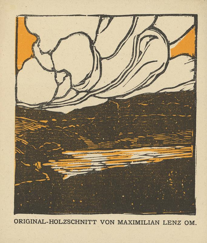 Maximilian Lenz - Krajina - příloha ke katalogu Wiener Secession