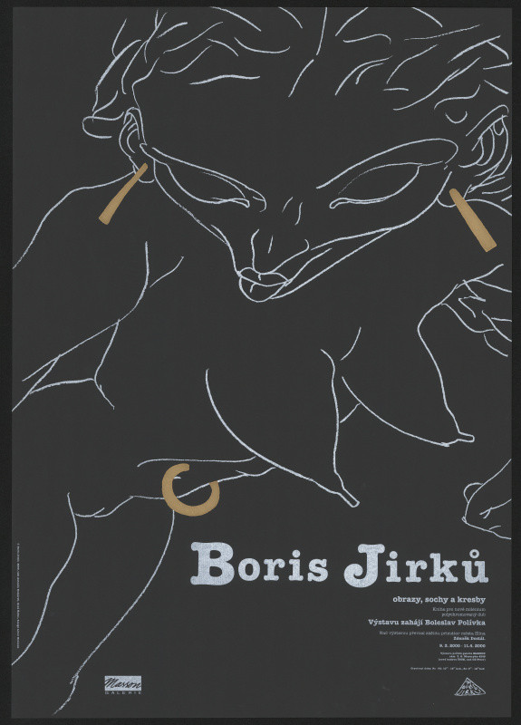 Libor Beránek - Boris Jirků; Obrazy, sochy a kresby