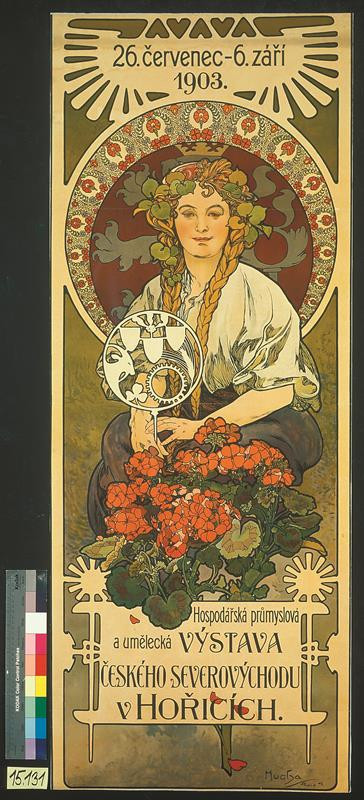 Alfons Mucha - Výstava českého severovýchodu v Hořicích