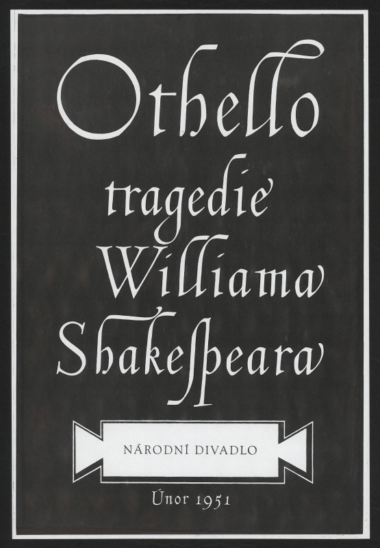 Jiří Blažek - Othello, tragedie Williama Shakespeara