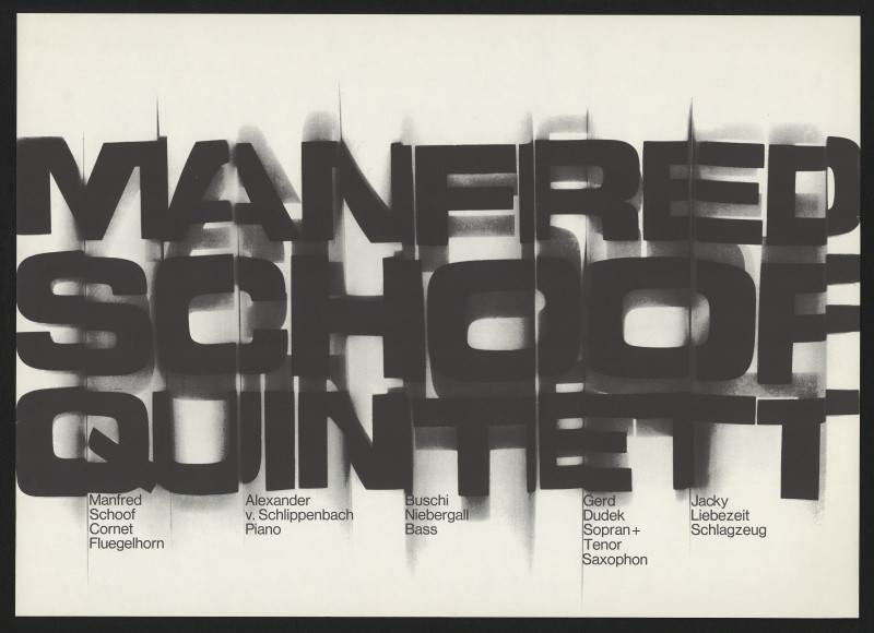 neznámý - Manfred Schoof Quintet