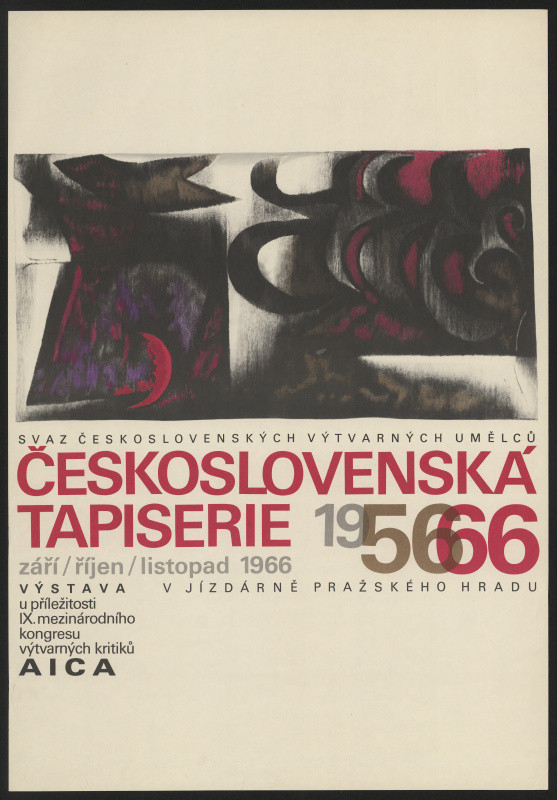 neznámý - Československá tapisérie 1956-1966. Jízdarna Pražského hradu 1966