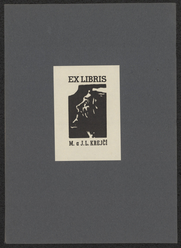Eduard Krejčí - Ex libris M. a J.L. Krejčí
