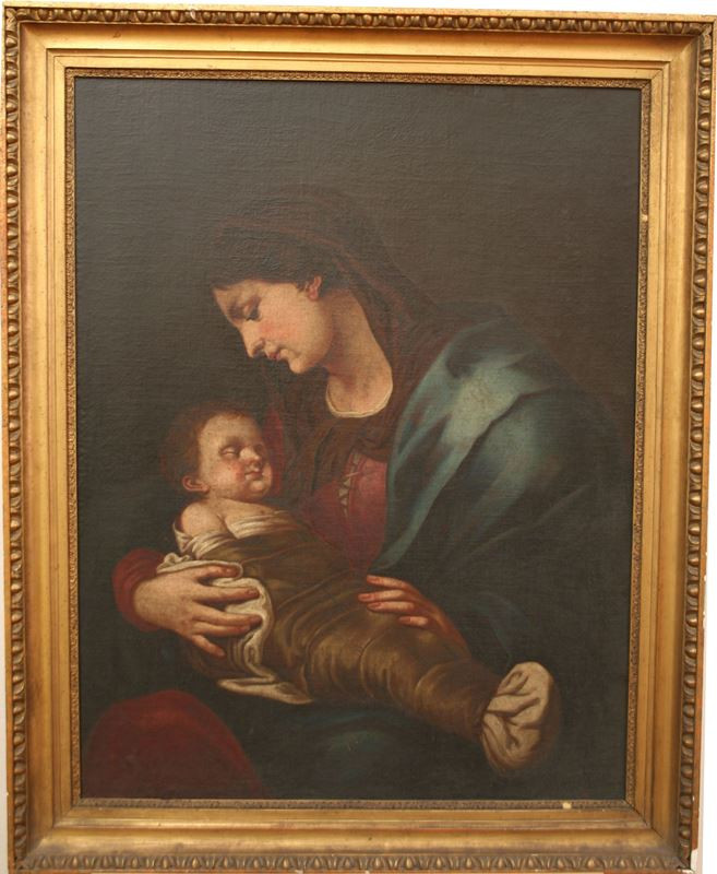 neznámý malíř - Madona s dítětem