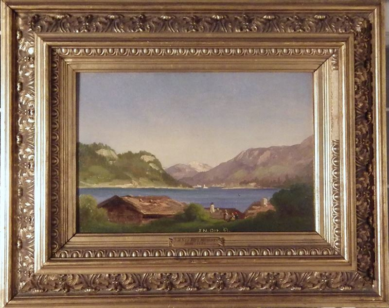 Johann Nepomuk Ott - Jezero v horách