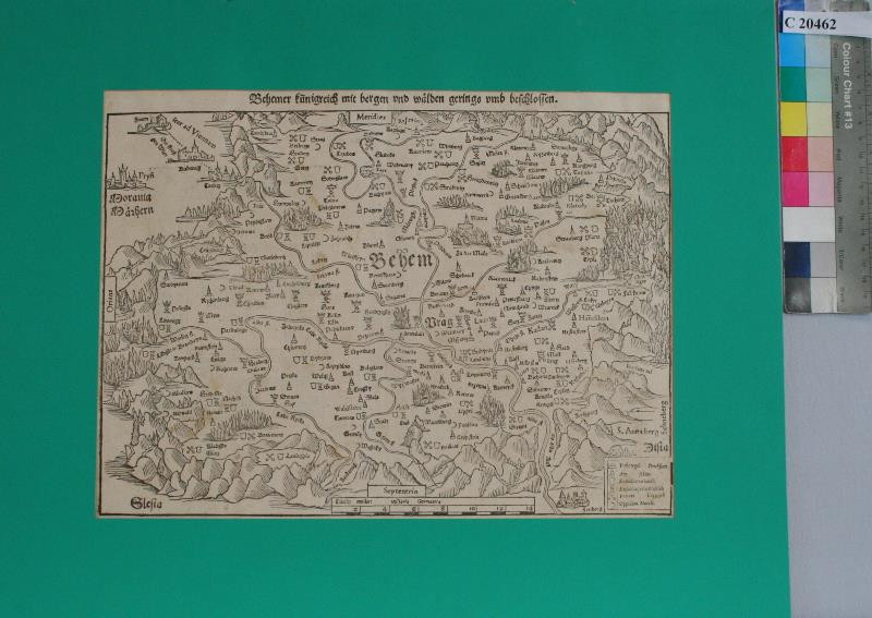 neznámý grafik německý - Mapa  Afriky z Münsterovy Cosmografie