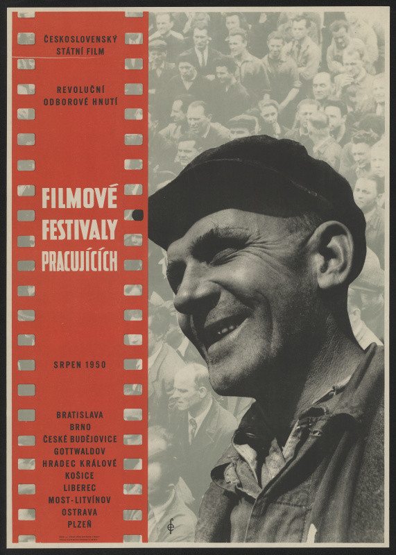 Eva Feiglová - Filmové festivaly pracujících, srpen1950