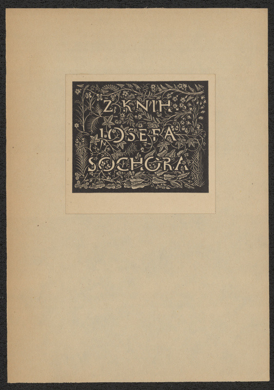 František Kysela - Z knih Josefa Sochora