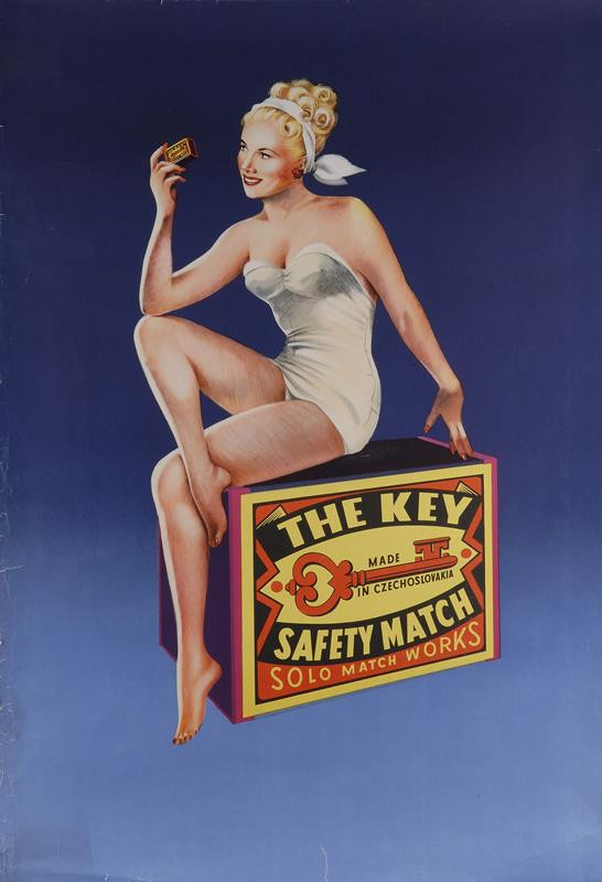 Bohumil Konečný zv. Bimba - The Key Safety Match   Made in Czechoslovakia