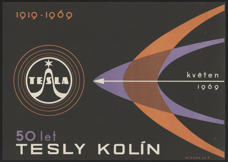 Josef Meduna - 50 let Tesly Kolín 1919-1969