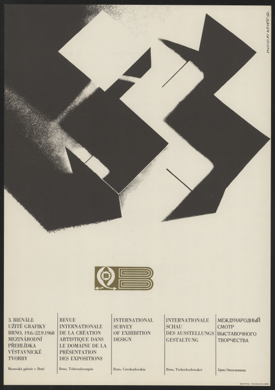 Stanislav Kovář - 3. Bienále užité grafiky 1968