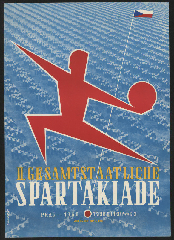 Vilém Cihelka - II.Gesamtstaatliche Spartakiade Prag 1960