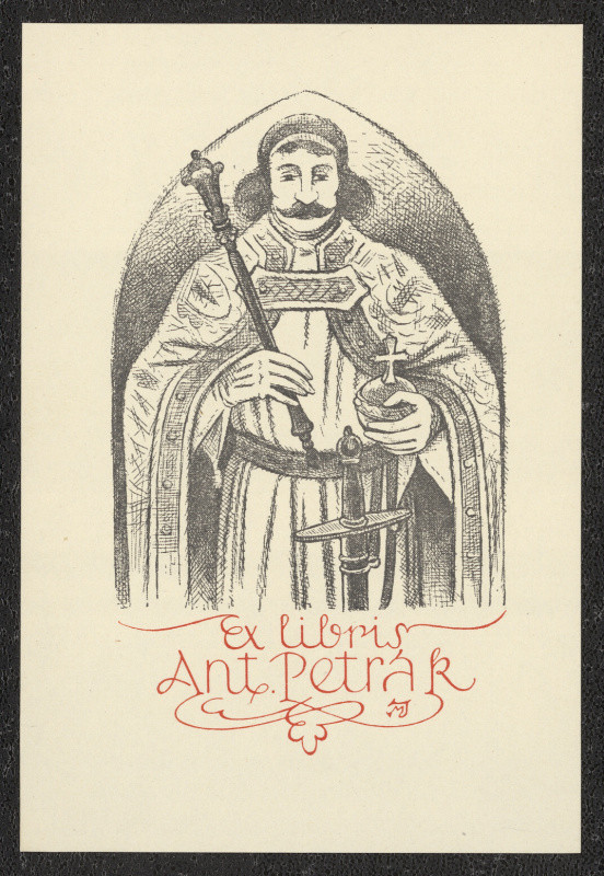Jaroslav Mařík - Ex libris Ant. Petrák