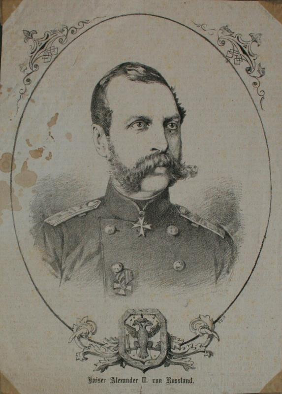 neurčený autor - Kaiser Alexander II. Von Russland