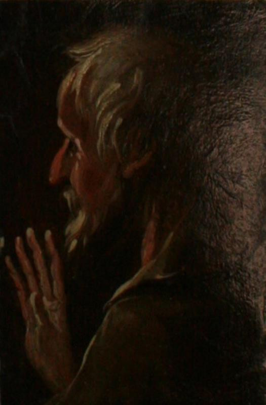 neznámý malíř rakouský - Hlava apoštola