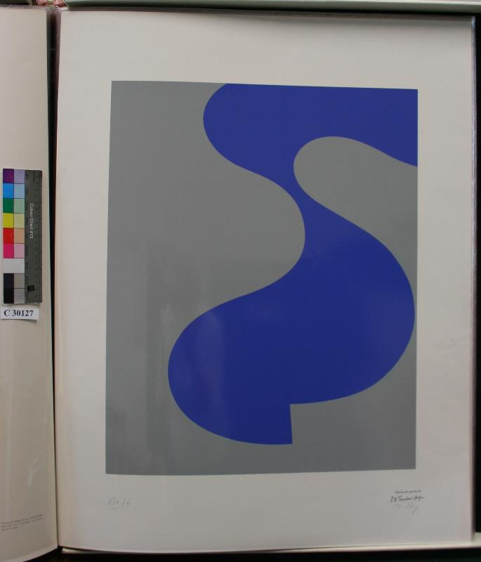 Sophie H. Taeuber-Arp - Abstraction, création -  Forme bleue