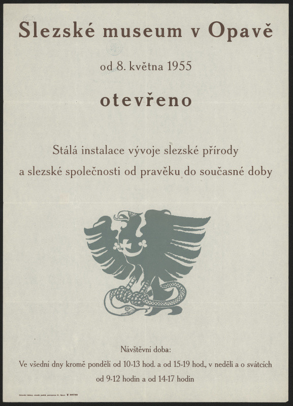 neznámý - Slezské museum v Opavě, 8. května 1955