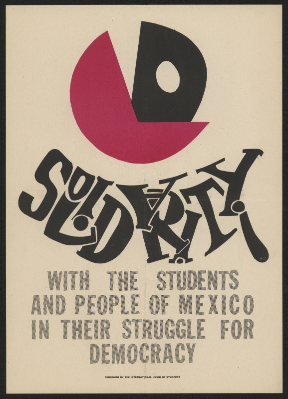 neznámý - Solidarity with the Students and People of Mexico