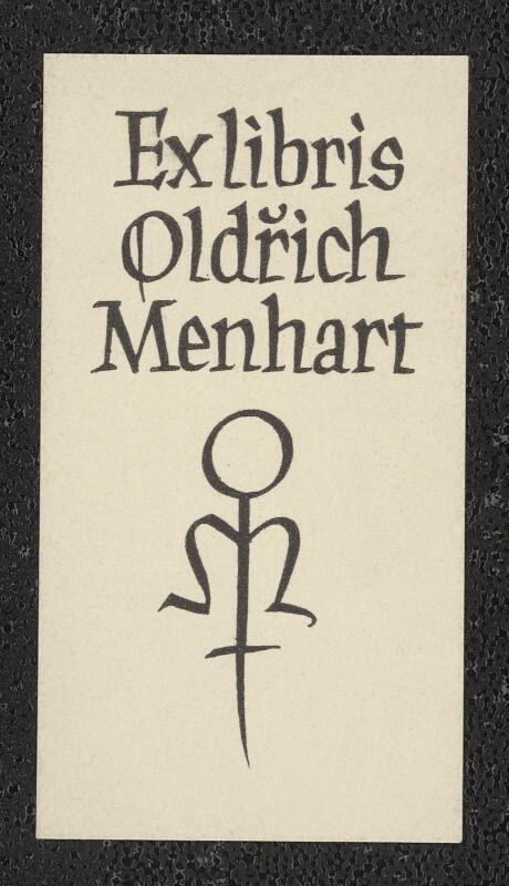 Oldřich Menhart - Ex libris Oldřich Menhart