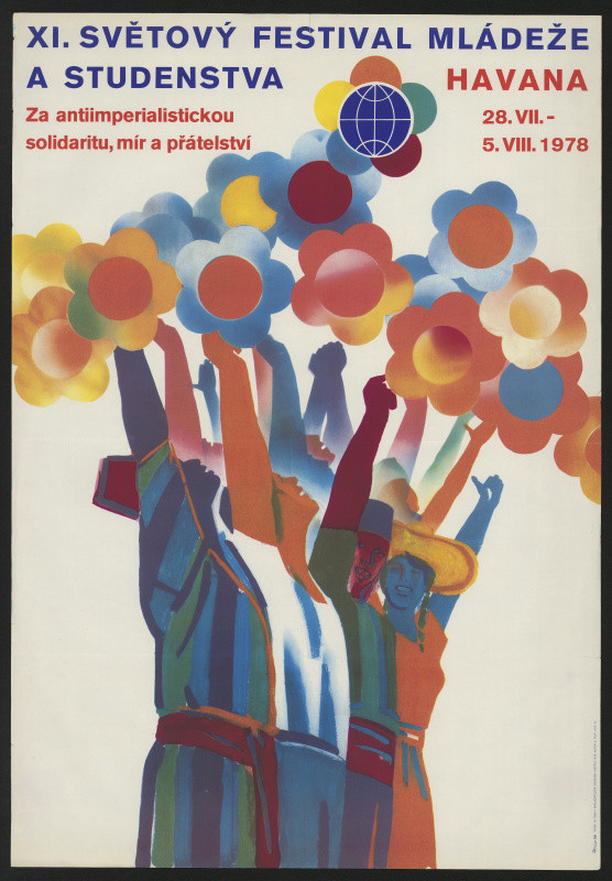 Zdeněk Filip - XI. Světový festival mládeže a studentstva Havana 28.VII.-5.VIII. 1978