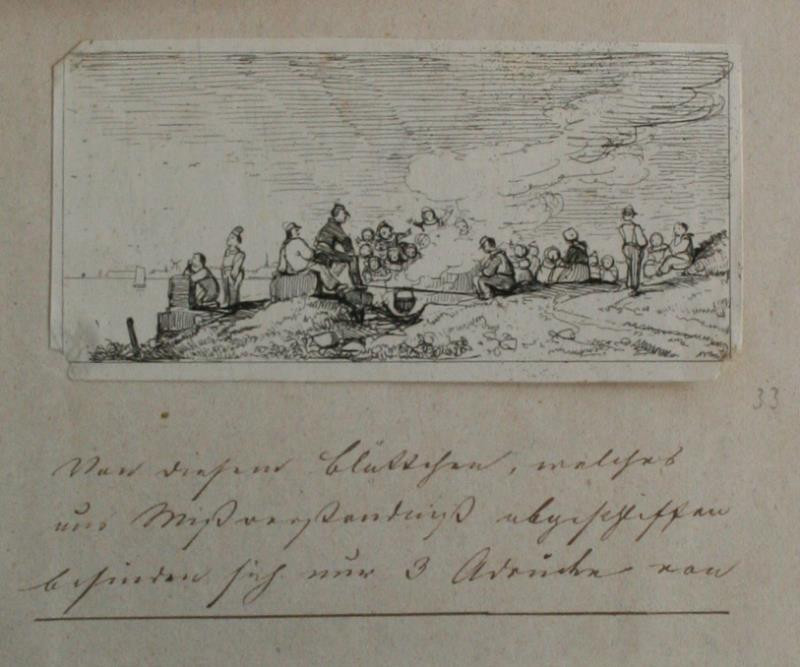 Caspar Johann Nepomuk Scheuren - Děti na břehu