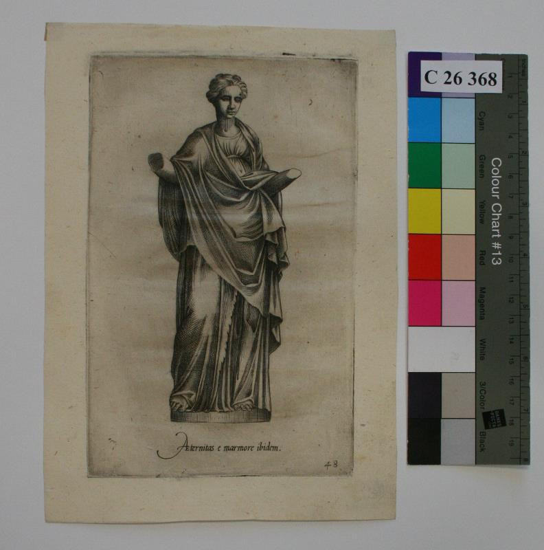 Giovanni Battista de Cavalieri - Aeternitas e marmore ibidem