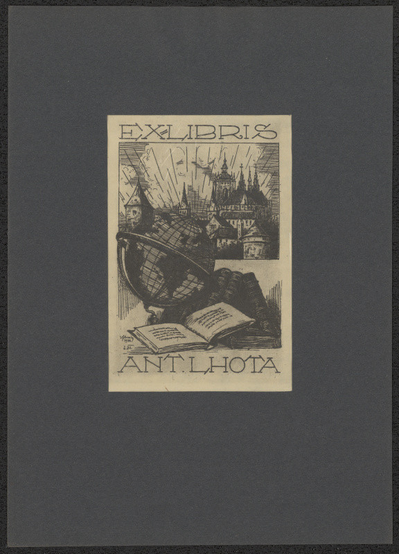 Vítězslav Fleissig - Ex libris Ant. Lhota