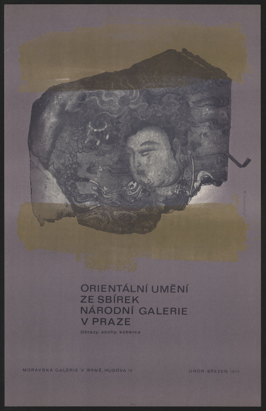 Jarmil Klecker - Orientální umění ze sbírek Národní galerie v Praze, Moravská galerie v Brně, únor, březen 1975