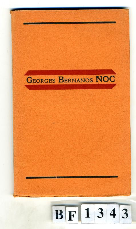 Georges Bernanos, Atlantis (edice), Kryl & Scotti, Jan V. Pojer - Noc