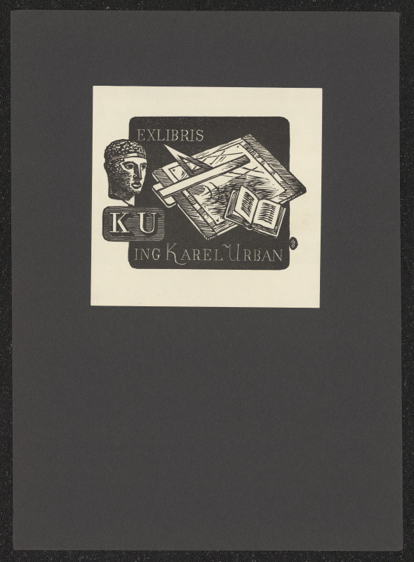 Antonín Burka - Ex libris Ing. Karel Urban