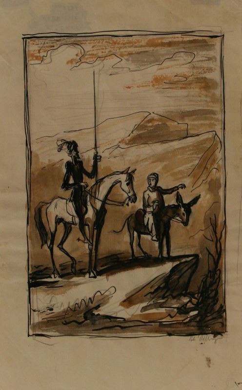 Petr Dillinger - Don Quijote, jezdci na skalách